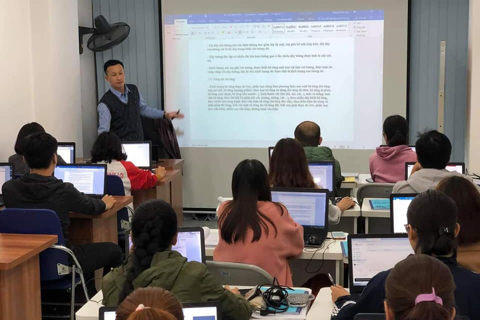 Lớp học dự toán tại Hà Nội và Hồ Chí Minh uy tín và mới nhất